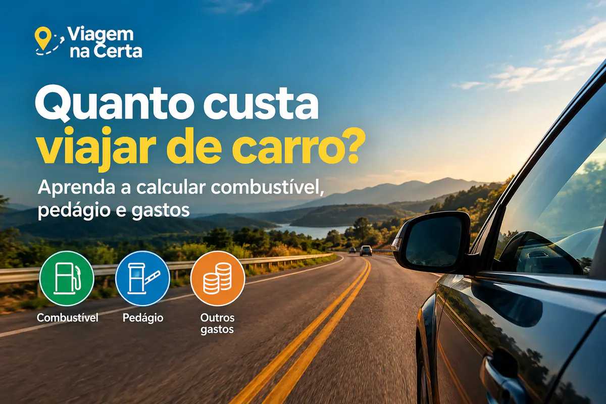 Quanto custa viajar de carro? Aprenda a calcular combustível, pedágio e gastos